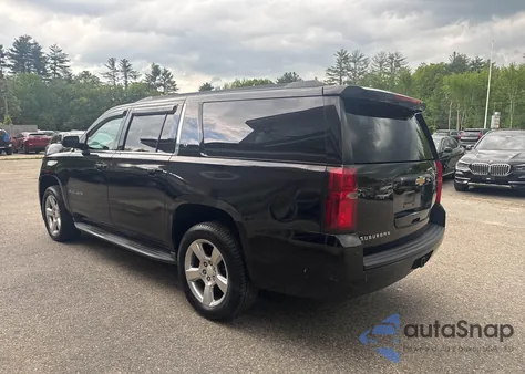 2015 Chevrolet Suburban K1500 Lt из США, поврежденный, VIN 1GNSKJKC7FR205746